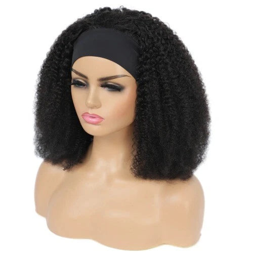 AfroRiche Curly Headband Wig