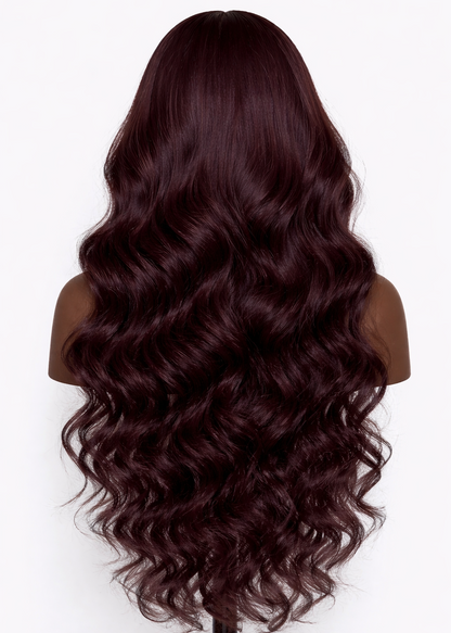 Dark Decadence Burgundy Riche Lace Front Wig
