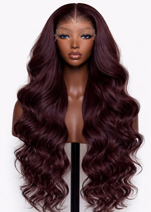 Dark Decadence Burgundy Riche Lace Front Wig